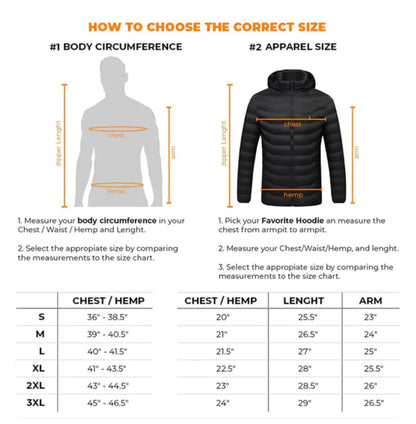 ThermoMax Heat-Up Winter Jacket - Zelfverwarmende Jas