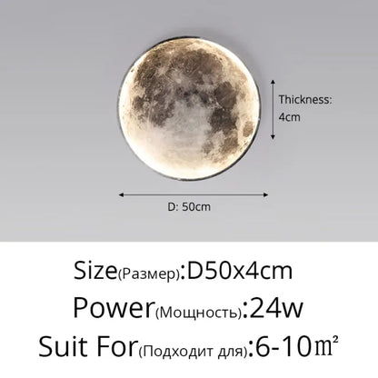Maan LED Muur Lamp