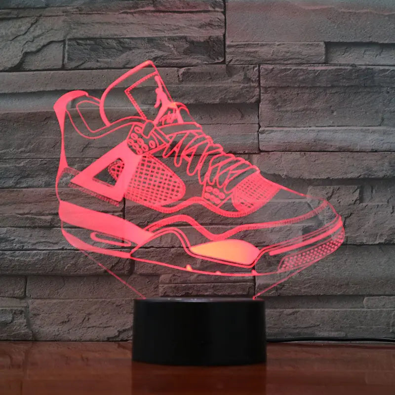 3D Sneakers Lamp