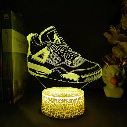 3D Sneakers Lamp
