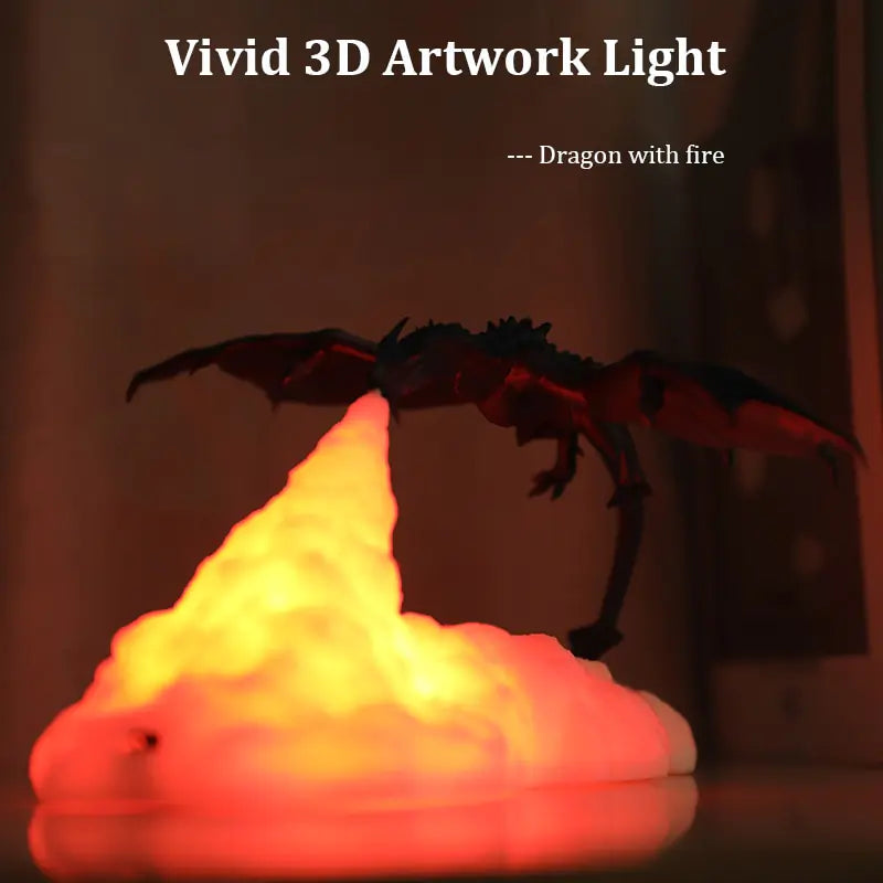 3D Dragon lamp