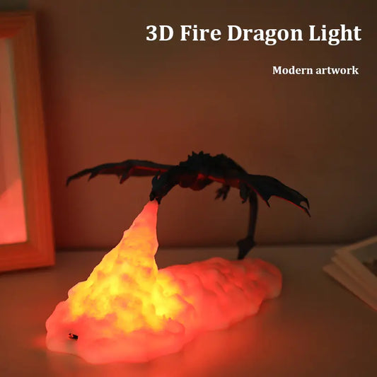 3D Dragon lamp