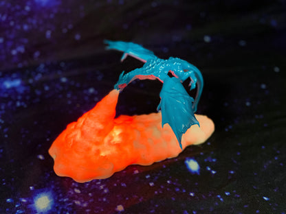 3D Dragon lamp