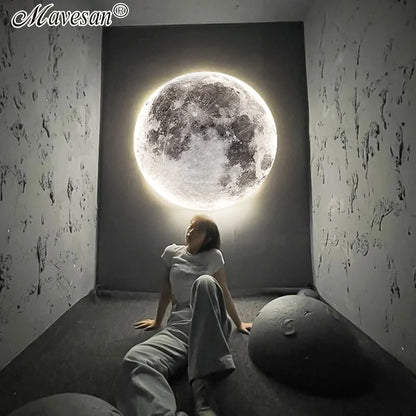 Maan LED Muur Lamp