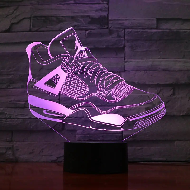 3D Sneakers Lamp