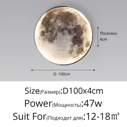 Maan LED Muur Lamp